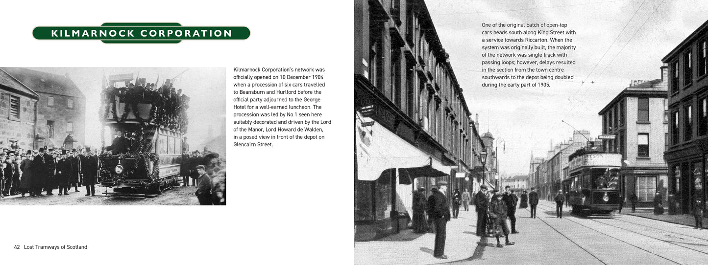 Lost Tramways of Scotland: Scotland West