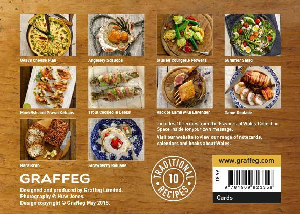 Flavours of Wales 10 Notecard Pack