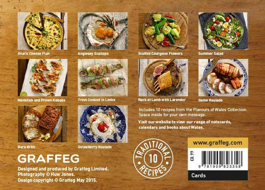 Flavours of Wales 10 Notecard Pack