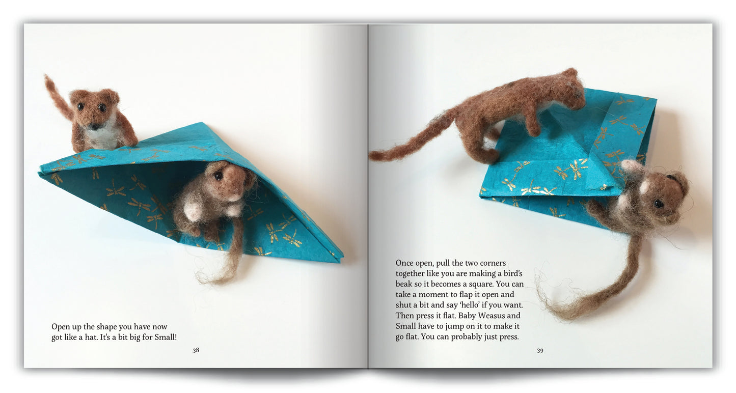 Paper Boat for Panda