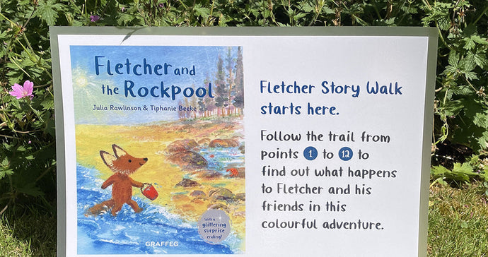 Fletcher and the Rockpool Story Walks with Julia Rawlinson