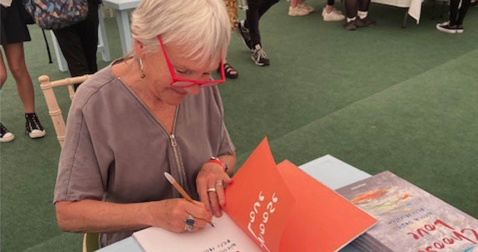 Nicola Davies at Hay Festival