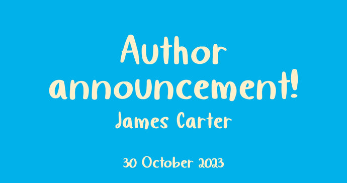 Announcement: Graffeg signs contract with award-winning children's poet James Carter for a new three-book series
