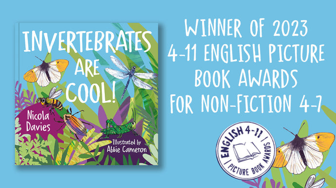 Invertebrates are Cool Wins English 4-11 Picture Book Award