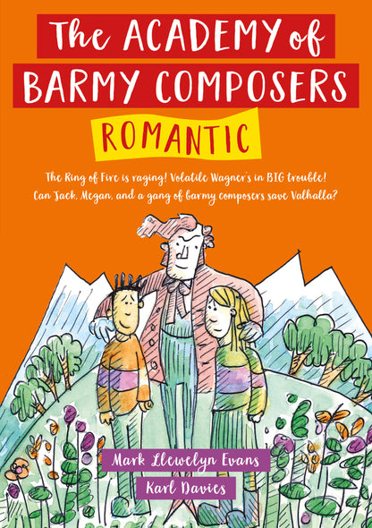 Middle grade book about opera history featuring composer Richard Wagner on the cover.