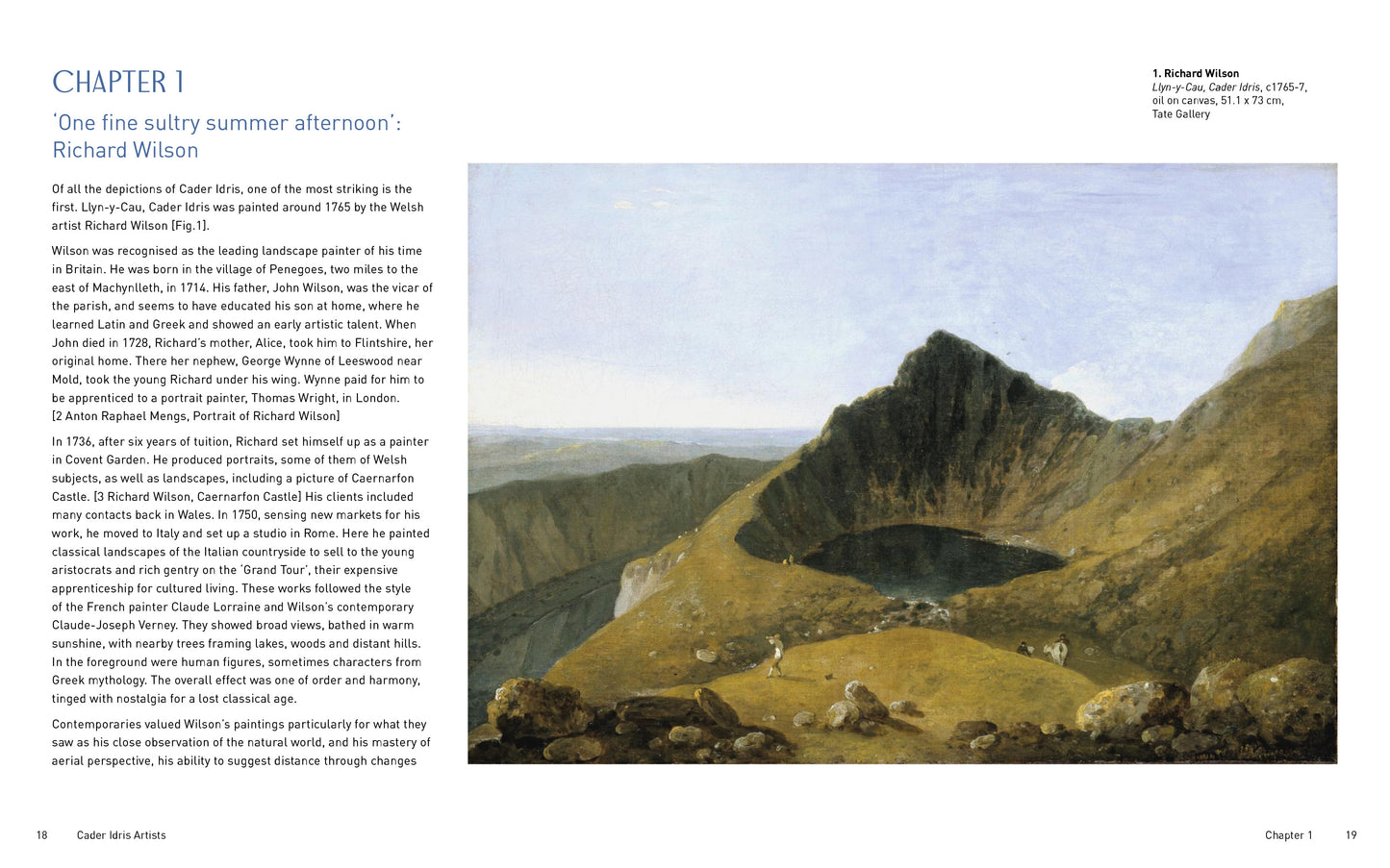 Cader Idris and the Artists