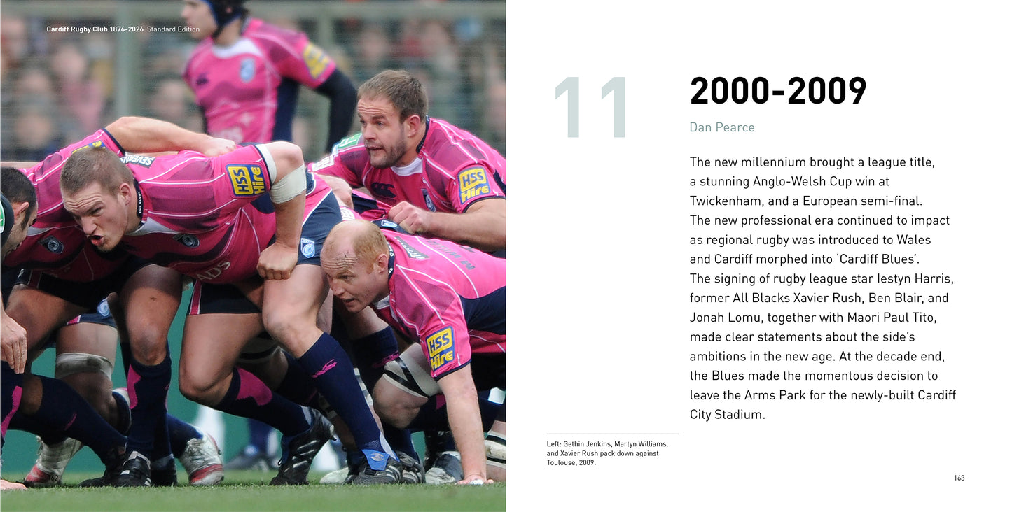 Cardiff Rugby Club  1876-2026, 150 Years