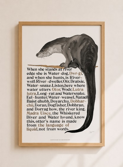 The Names of the Otter Poster