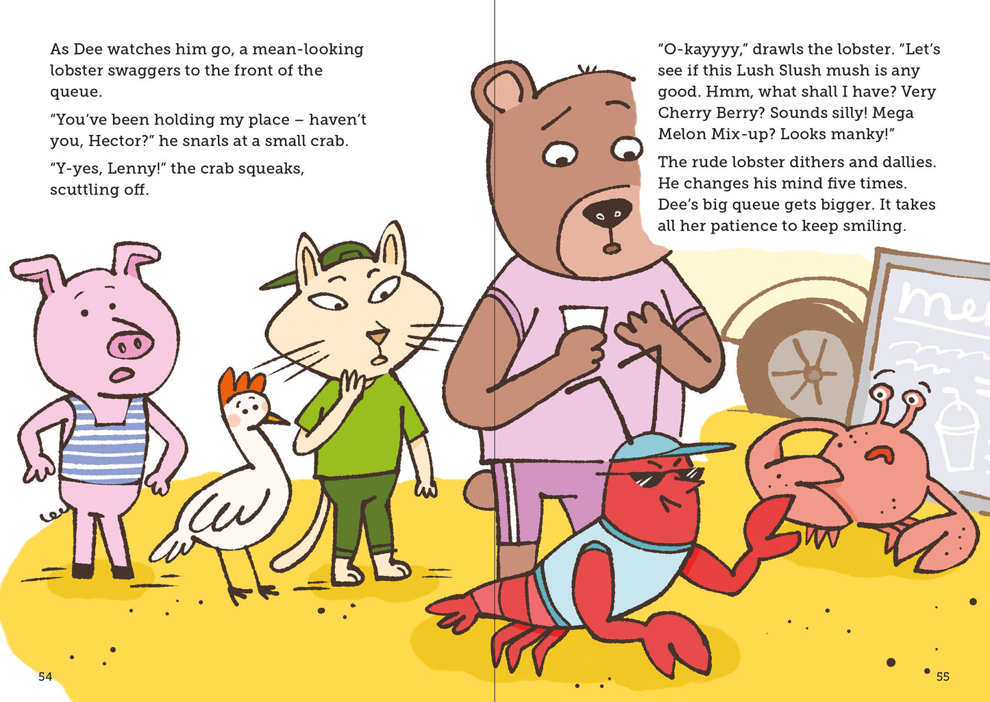 Dee and Flee at Paradise Beach