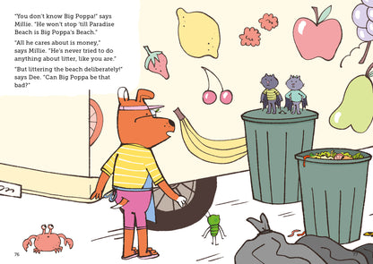 Dee and Flee at Paradise Beach