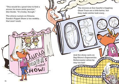 Dee and Flee at the Theme Park