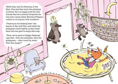 Dee and Flee at the Theme Park