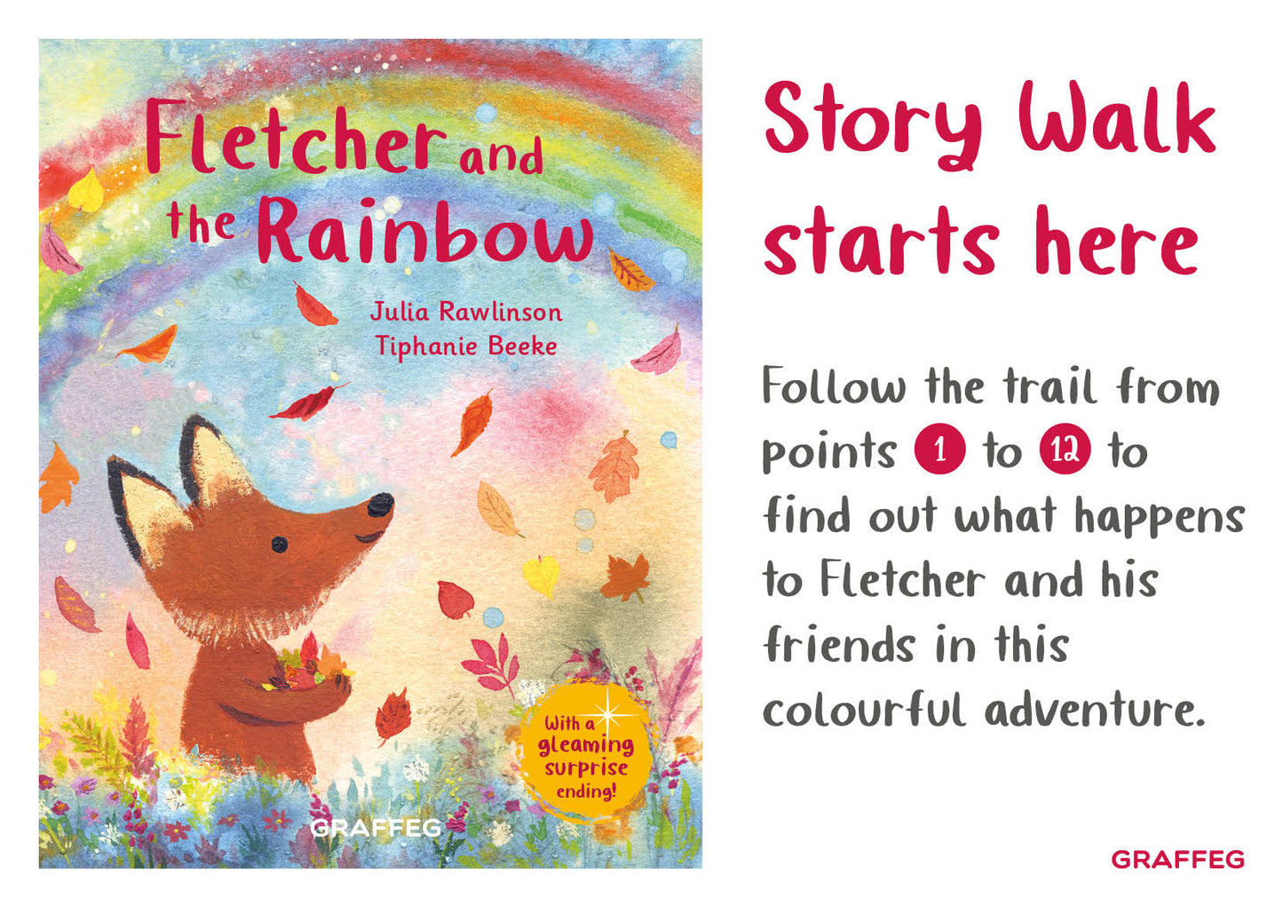 Fletcher and the Rainbow Story Walk Pack