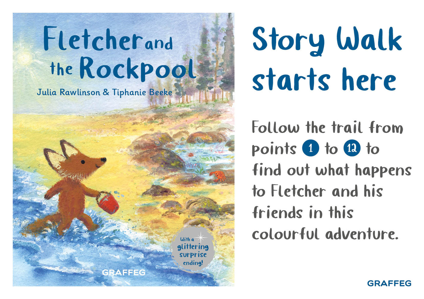 Fletcher and the Rockpool Story Walk Pack