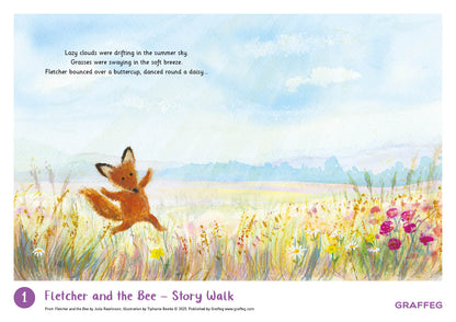 Fletcher and the Bee Story Walk Pack