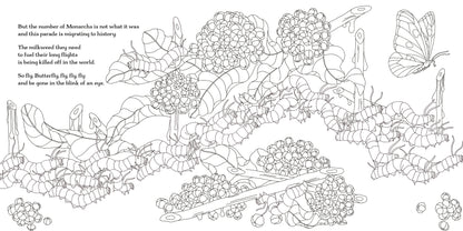 Fly, Butterfly, Fly! Colouring Book