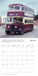 Heritage Buses of Britain Calendar 2024