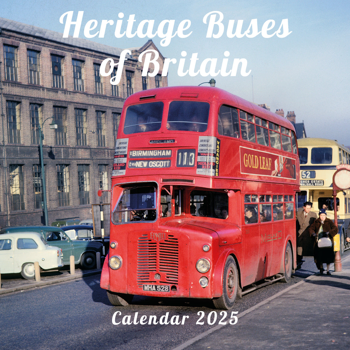 Heritage Buses of Britain Calendar 2025