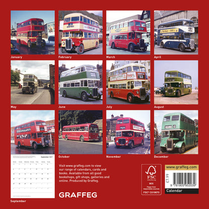 Heritage Buses of Britain Calendar 2027