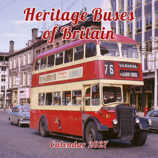 Heritage Buses of Britain Calendar 2027