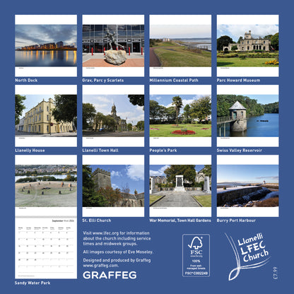 Llanelli Calendar 2026