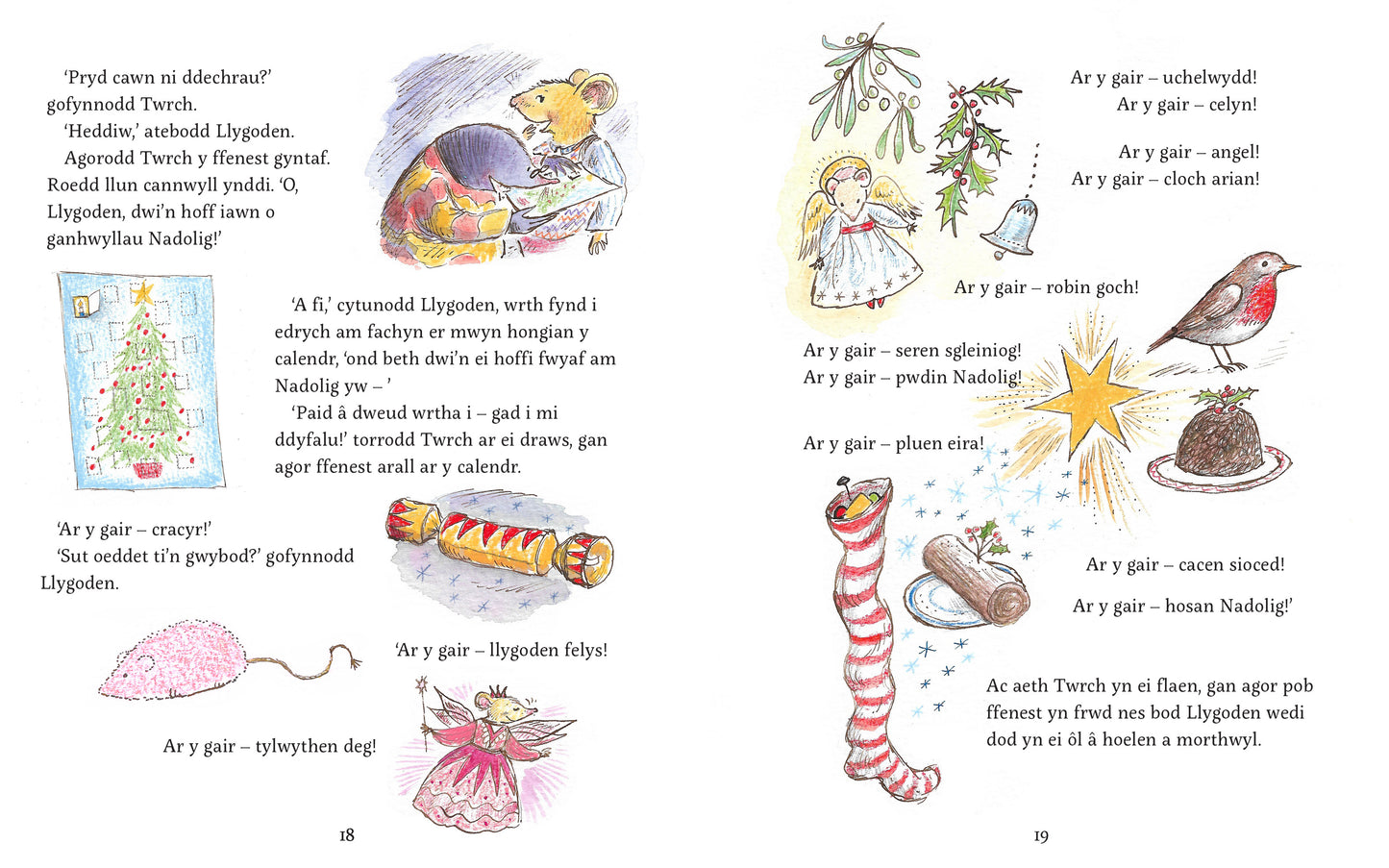 Llygoden a Twrch: Ar y Gair!