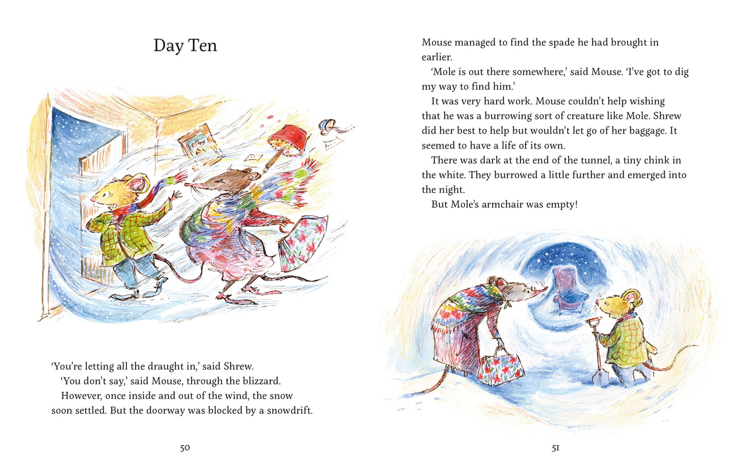 Mouse and Mole: Twelve Days of Christmas