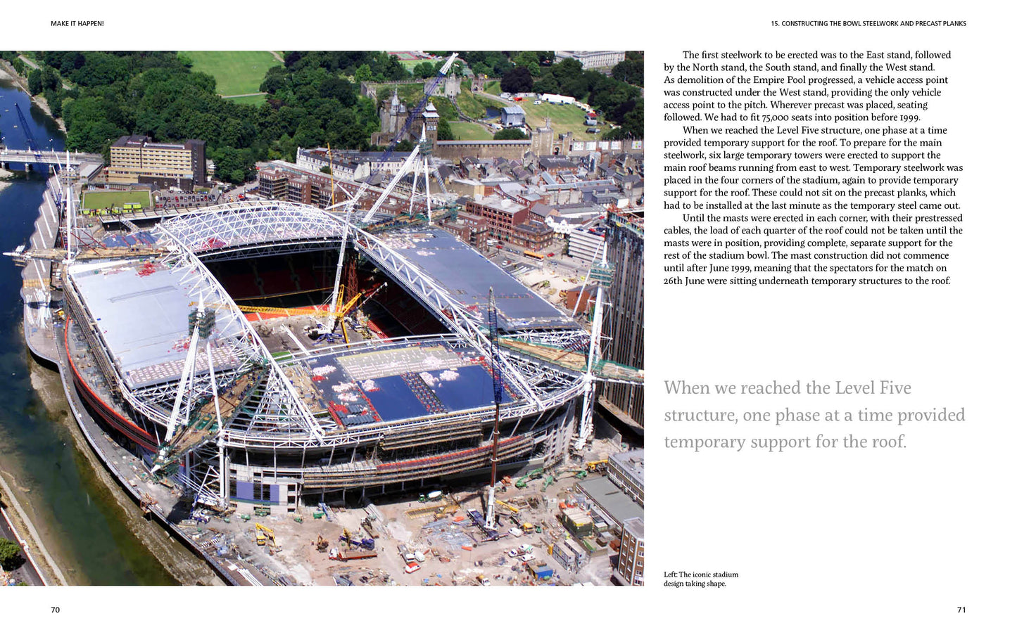 Make it Happen! Building the Wales Millennium Stadium