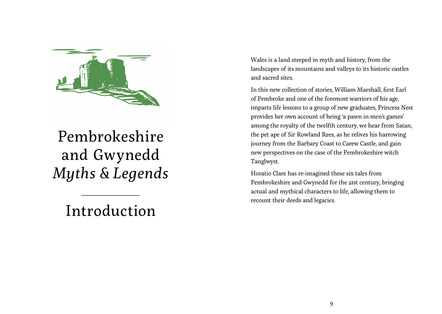 Pembrokeshire and Gwynedd Myths & Legends