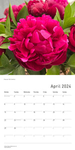 A Love Affair with Peonies Calendar 2024