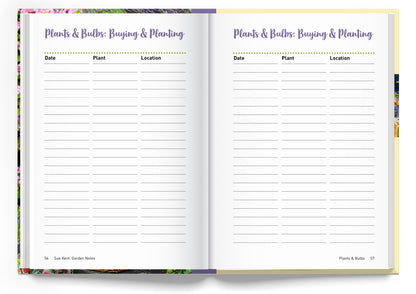 Sue Kent Garden Notes