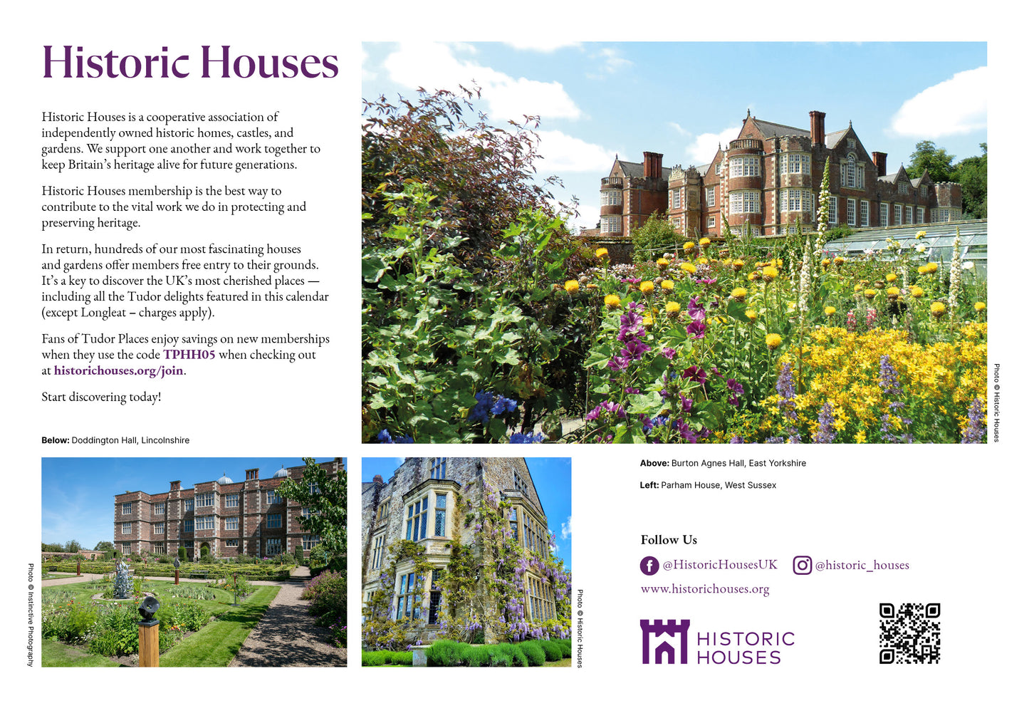 Tudor Places Calendar 2026