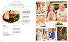 Load image into Gallery viewer, Cooks and Kids 3 Gregg Wallace published by Graffeg Teriyaki Salmon
