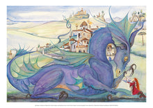 Load image into Gallery viewer, My Dragon is as Big as a Village - Jackie Morris Poster
