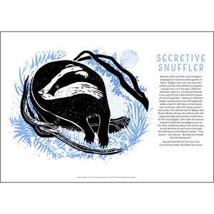 Secretive Snuffler - 21st Century Yokel Poster