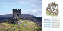 Load image into Gallery viewer, 50 Buildings that Built Wales Mark Baker Greg Stevenson David Wilson published by Graffeg Dolwyddelan Castle
