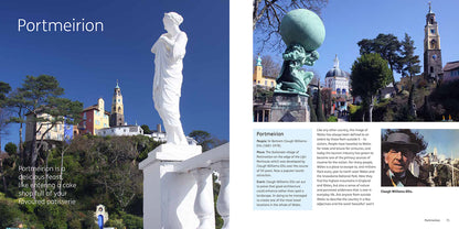 50 Buildings that Built Wales Mark Baker Greg Stevenson David Wilson published by Graffeg Portmeirion