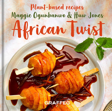 Vegan cookery book recipe book plant-based African Twist BAME in Wales