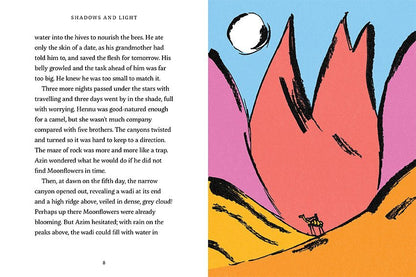 Bee Boy and the Moonflowers Nicola Davies Max Low published by Graffeg Shadows and Light Series