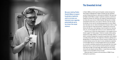 Behind the Mask - the NHS family and the fight with COVID-19 by Glenn Dene Dr Ami Jones pubilshed by Graffeg