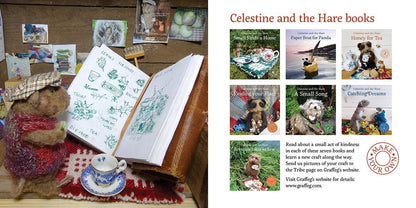 Bert's Garden Celestine and the Hare - Karin Celestine published by Graffeg