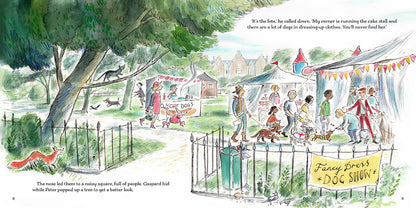 Gaspard: Best in Show by Zeb Soanes illustrated by James Mayhew, published by Graffeg. Gaspard the Fox.