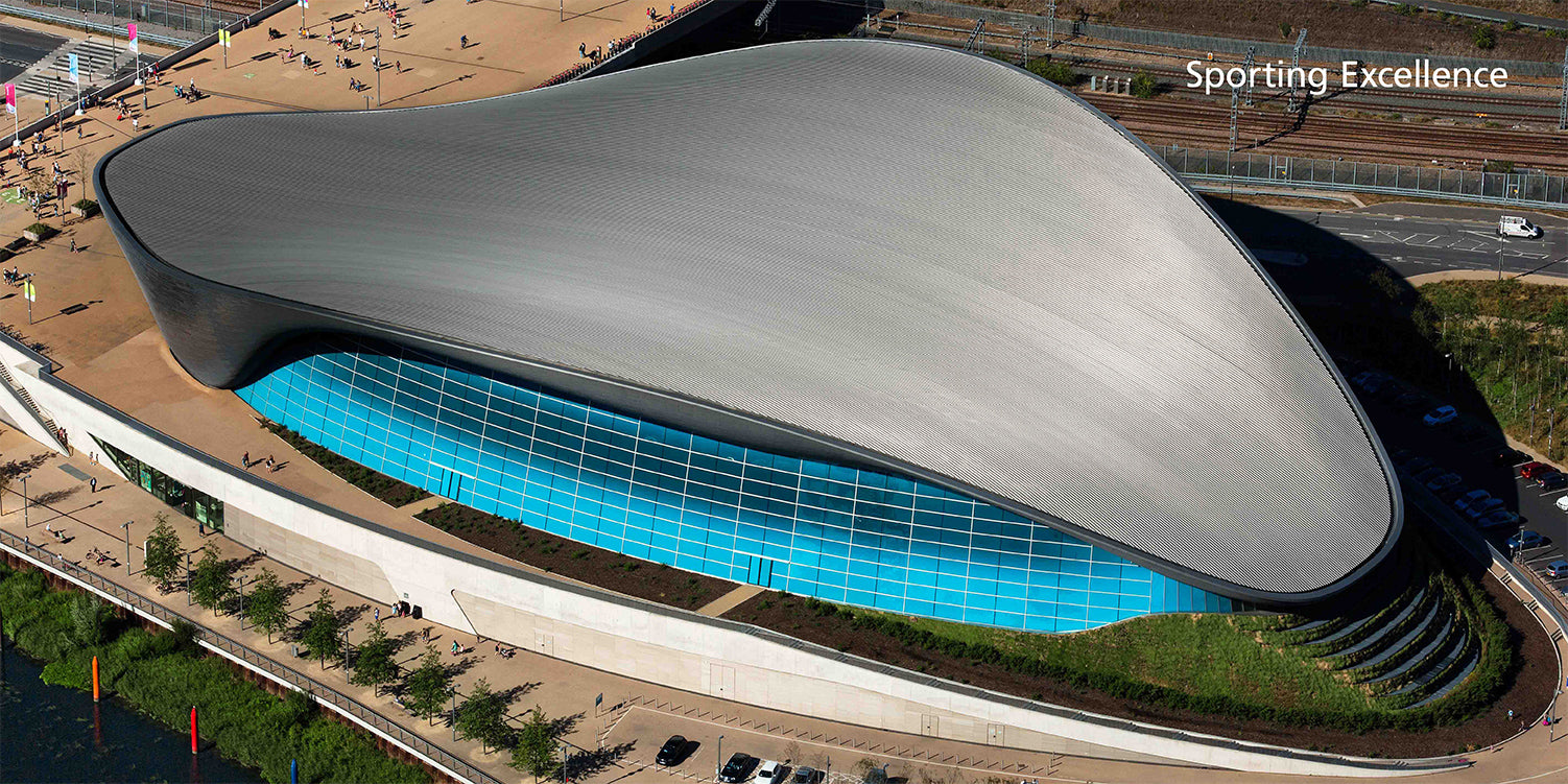 Bird's Eye London Paul Campbell published by Bird Eye Books aquatics centre