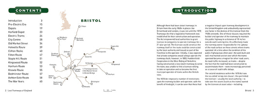 Lost Tramways of England: Bristol by Peter Waller, published by Graffeg