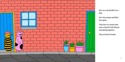 Ceri and Deri Build a Birdhouse Max Low published by Graffeg