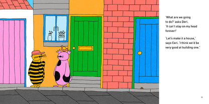 Ceri and Deri Build a Birdhouse Max Low published by Graffeg