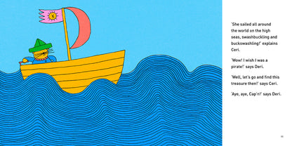 Ceri and Deri The Treasure Map Max Low published by Graffeg