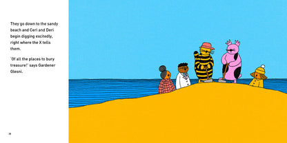 Ceri and Deri The Treasure Map Max Low published by Graffeg