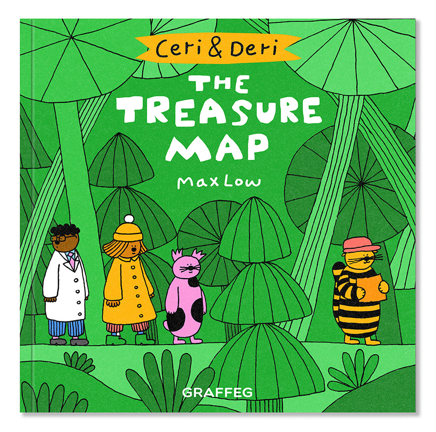 Ceri and Deri The Treasure Map Max Low published by Graffeg
