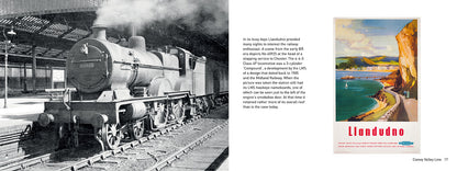 Lost Lines of Wales Conwy Valley Line by Paul Lawton and David Southern, published by Graffeg. Betws-y-Coed